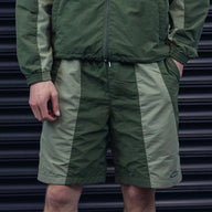 Nylon Shorts - Khaki
