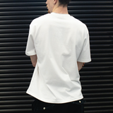 DNBA ROUNDED TEE - WHITE