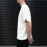 DNBA ROUNDED TEE - WHITE