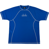 Allstars Flatlock Tee - Blue/White