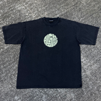 DNBA ROUNDED TEE - BLACK