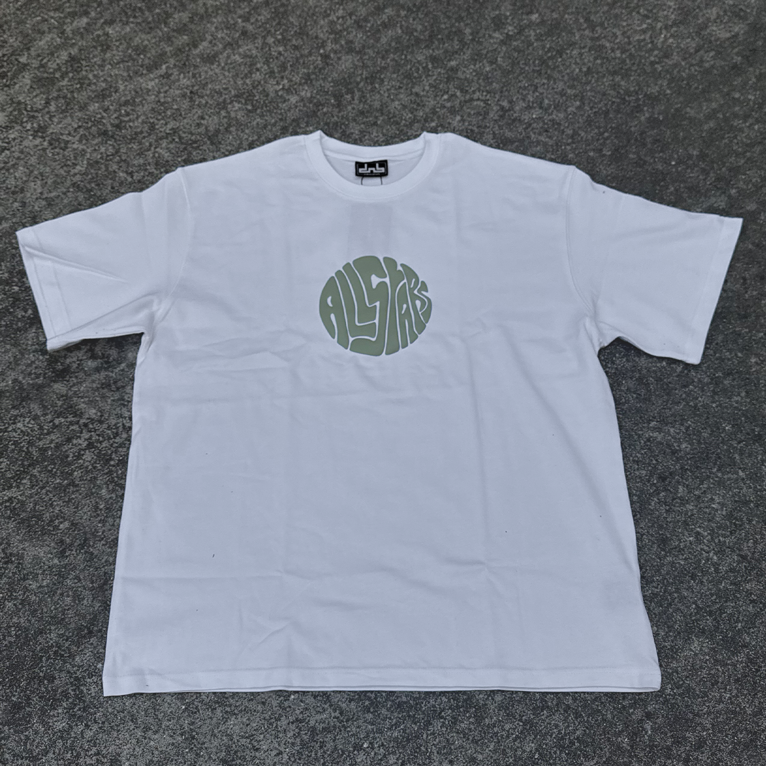DNBA ROUNDED TEE - WHITE