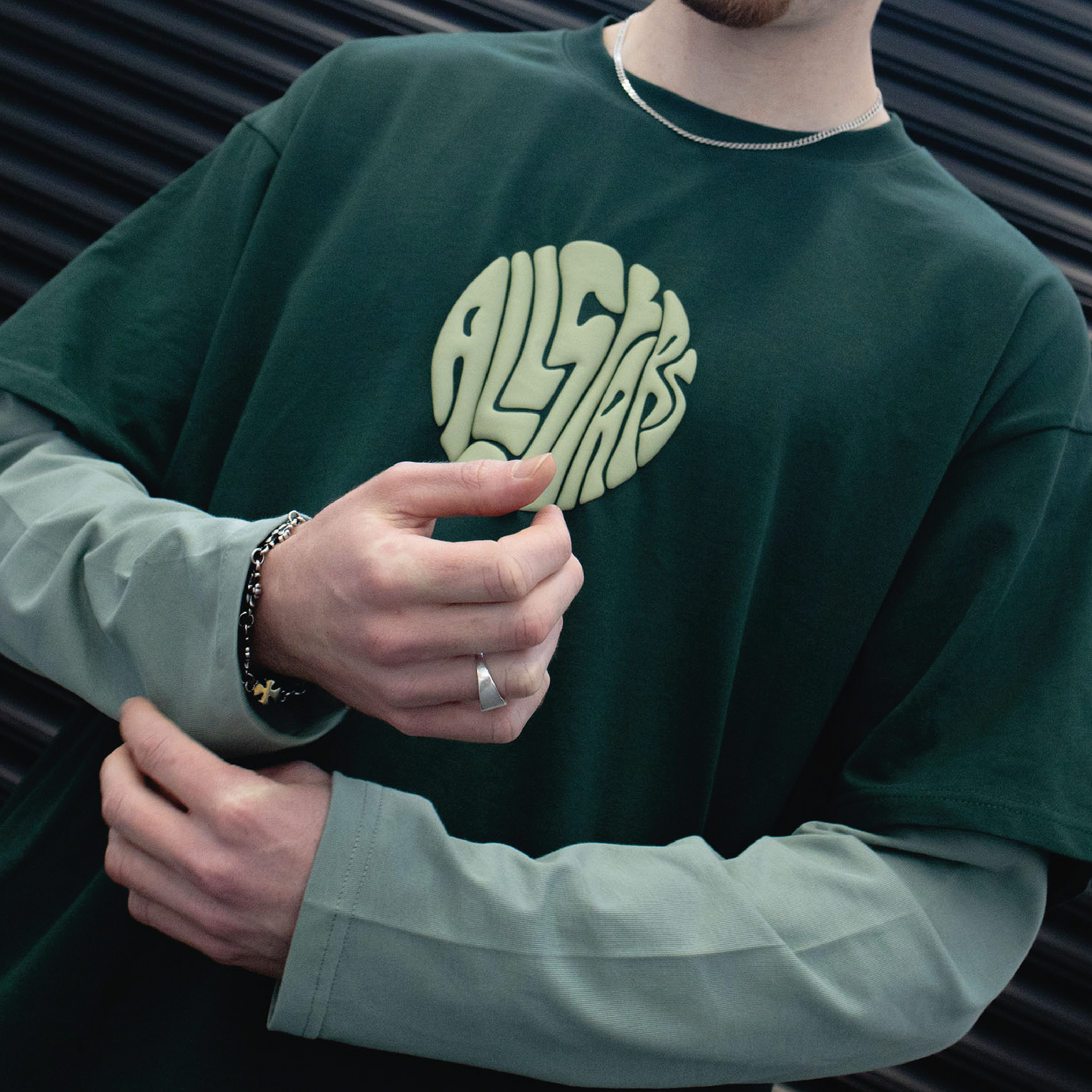 DNBA ROUNDED TEE - LONGSLEEVE