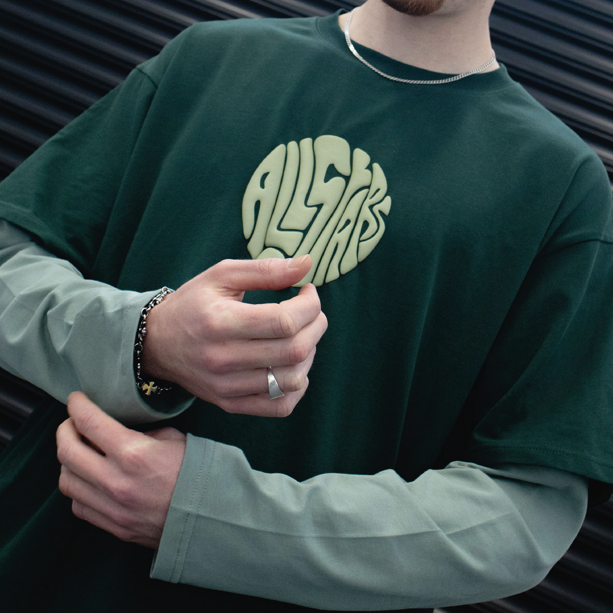DNBA ROUNDED TEE - LONGSLEEVE