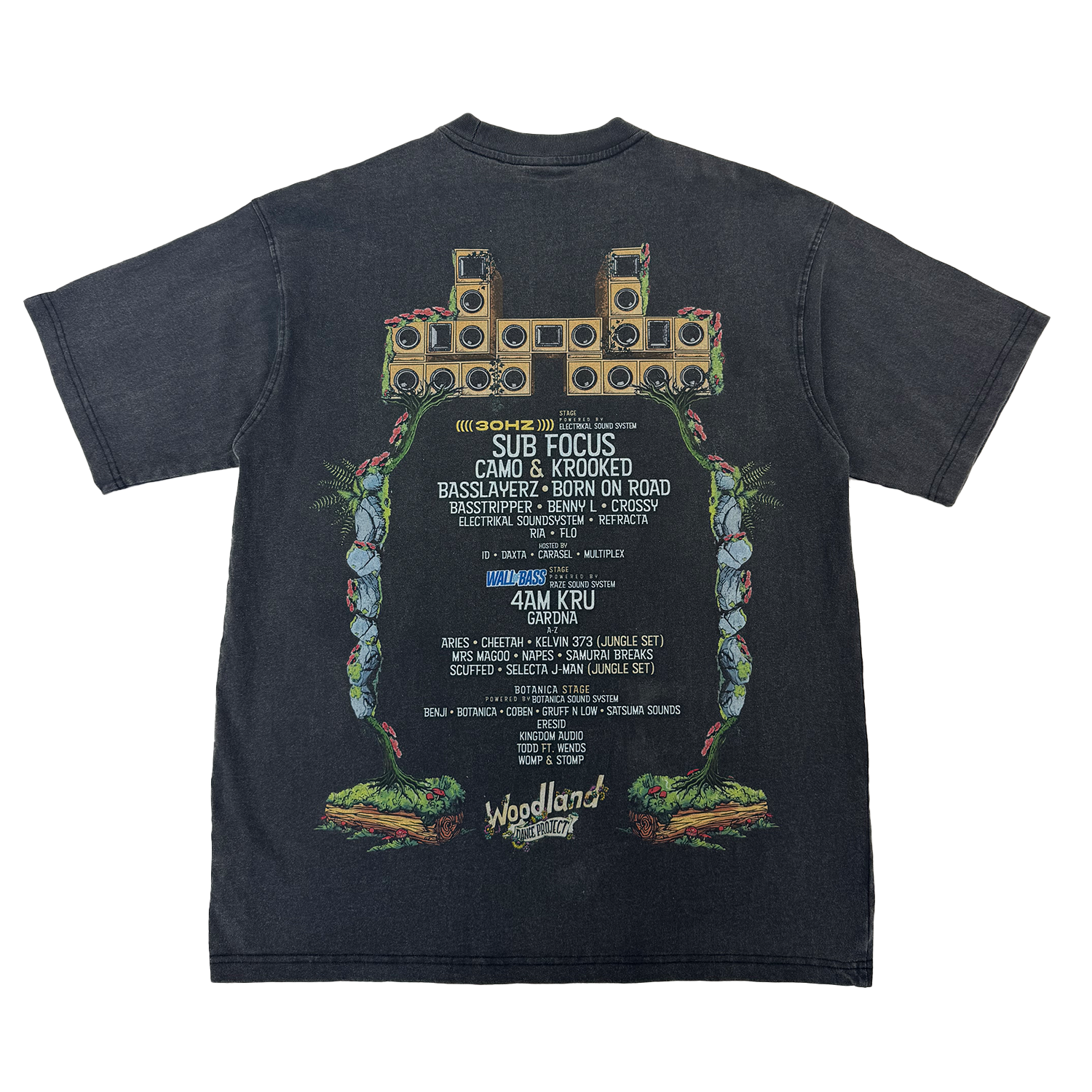 WDP Line Up Tees